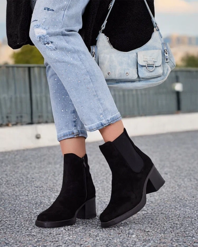 Royalfashion Bottes à talon aiguille Sonana pour femme