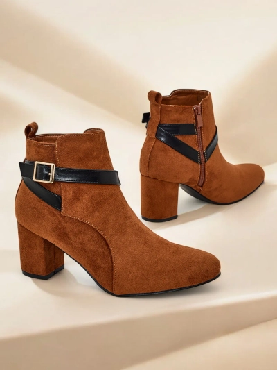 Royalfashion Bottines à plateforme pour femme Eloron