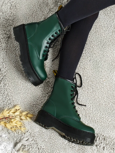 Bottines worker pour femmes avec gaufrage Isadore