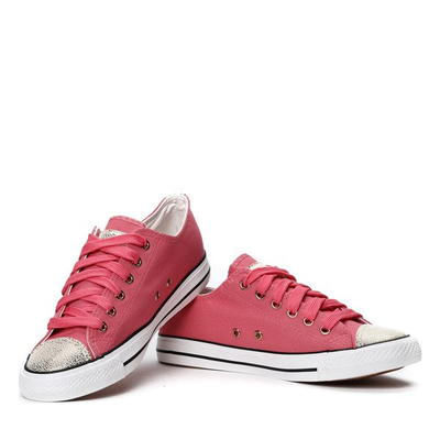 Baskets roses avec empiècements Likey. Chaussures 1