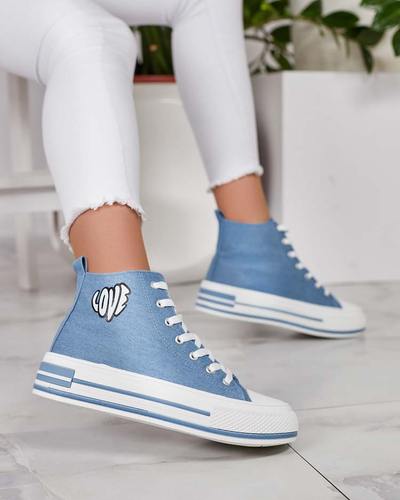 Royalfashion Baskets sportives pour femme avec imprimé