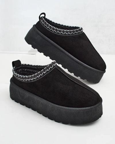 Royalfashion Bottes courtes Zommy a'la pour femmes Bottes de neige