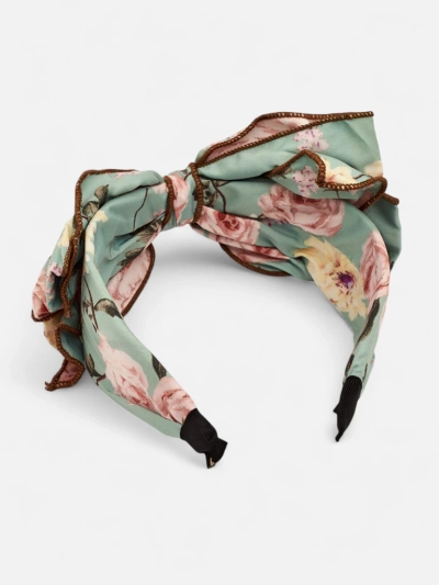 Royalfashion Bandeau pour cheveux avec nœud à fleurs