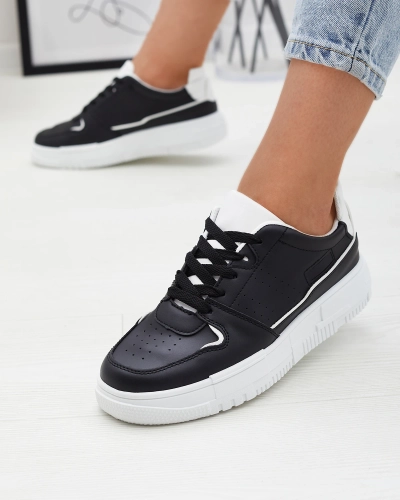 Baskets de sport pour femme en noir Hellar - Chaussures