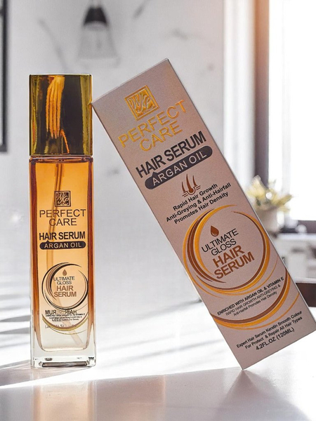 Sérum Capillaire Soin Parfait avec Huile d'Argan et Vitamine E