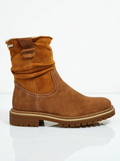 Bottines hautes pour femmes en éco-daim Liora