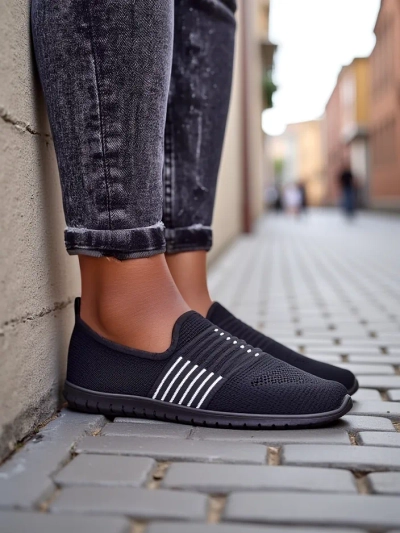 Chaussures de sport à enfiler pour femmes Royalfashion Ollabes