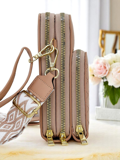 Royalfashion Sac à main-portefeuille multifonctionnel avec bandoulière Suite Mood