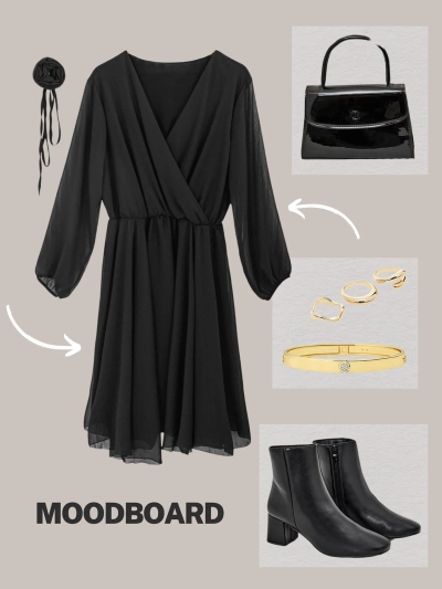 Robe classique pour femme de longueur genou de la marque Royalfashion