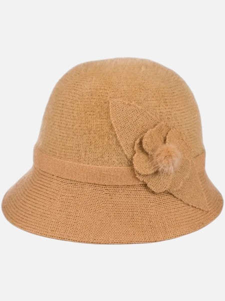 Chapeau melon pour femmes avec décoration Pearl Belle