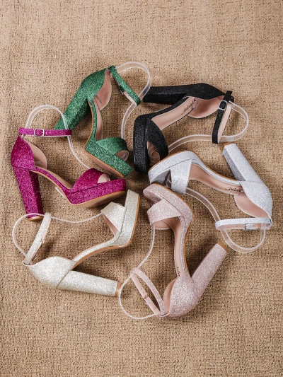 Sandales Glitter pour femmes Vobetta