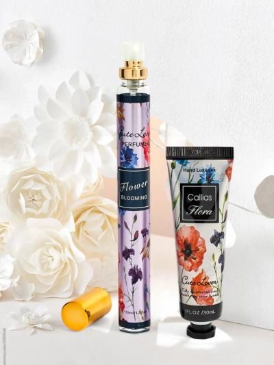 Zestaw Callias Flora Perfume & Krem do Rąk - Flower Blooming 30ml