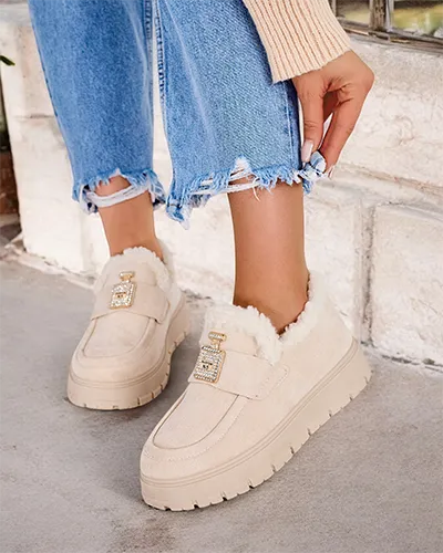 Royalfashion Mocassins isolés pour femme Viserr