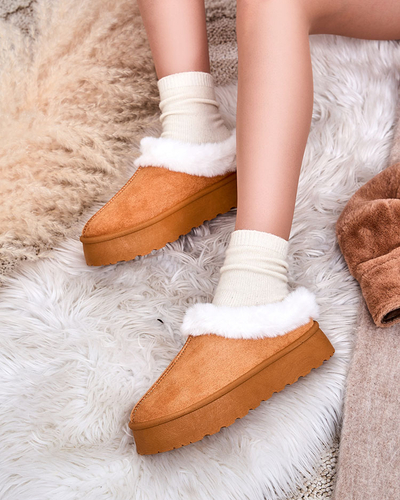 Royalfashion Bottes courtes pour femmes a'la snow boots Kapfiee