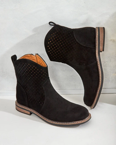 Royalfashion Bottes ajourées Toffas pour femme