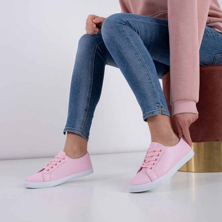 Baskets Femme Laurentini Rose - Chaussures