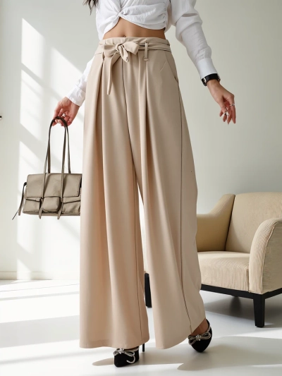 Royalfashion Pantalon large pour femmes