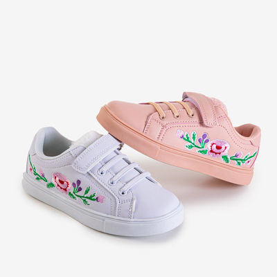 Baskets poudrées pour enfants avec broderie Nicefora - Footwear