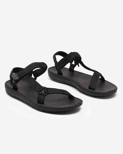 Noir Tatags Sandales de sport pour femmes - Chaussures