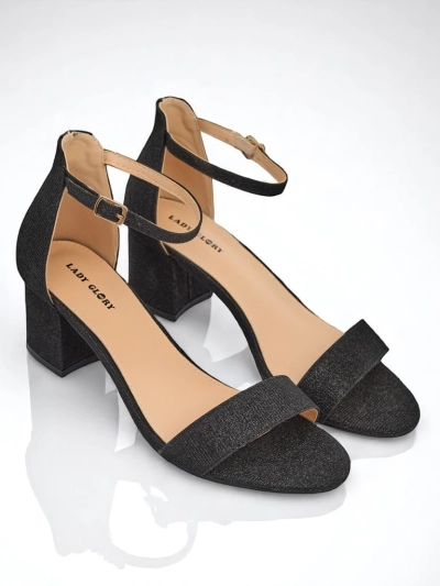 Royalfashion Sandales à talons carrés pour femmes Beliss