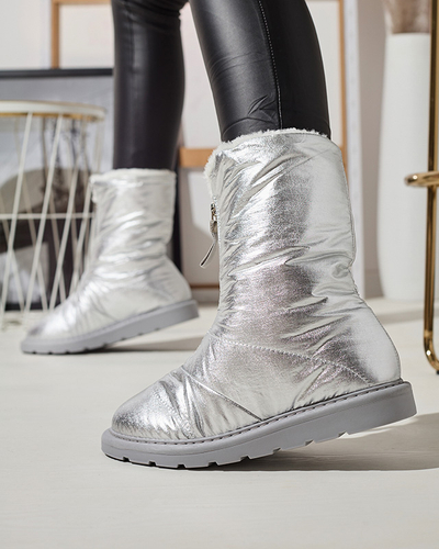 Silver chaussures pour femmes a'la bottes de neige Tirigga- Footwear