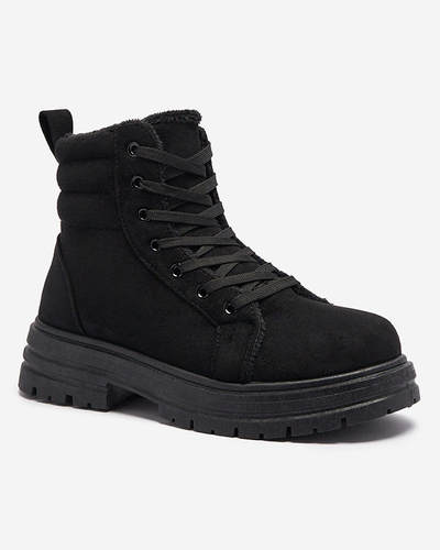 Bottes de trappeur isolées pour femmes en colozre noir Tivica - Footwear