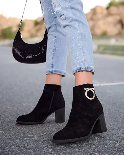 Royalfashion Bottes élégantes pour femmes Osiom