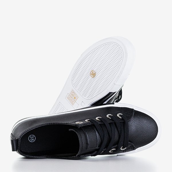 Baskets noires pour femmes Zuta - Footwear