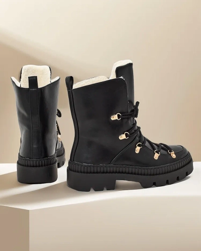 Bottes de neige à lacets pour femmes Royalfashion Lorii