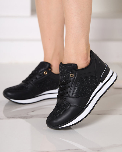 OUTLET Chaussures de sport femme noires Uzzuci- Footwear