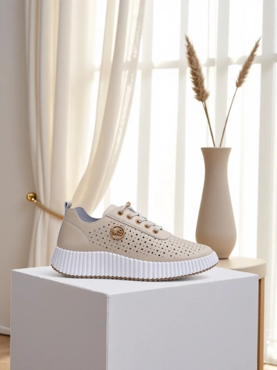 Royalfashion Baskets sportives à lacets pour femmes Jovenes