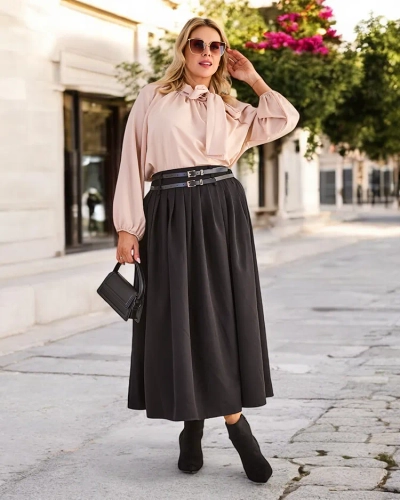 Jupe midi pour femme Royalfashion GRANDE TAILLE
