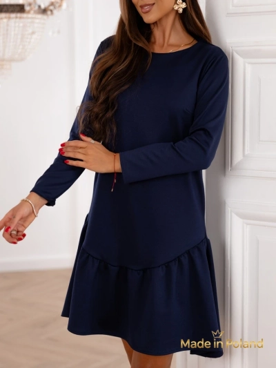 Mini-robe à volants pour femmes