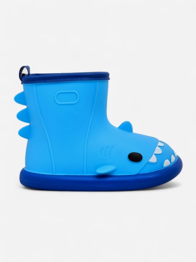 Royalfashion Bottes en caoutchouc pour enfants Shark Shark