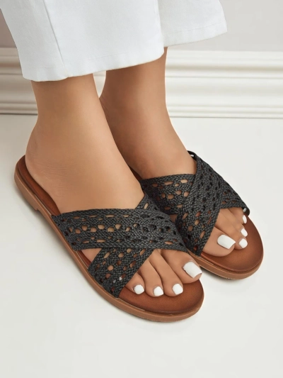 Royalfashion Mules plates pour femmes Ella Brooke
