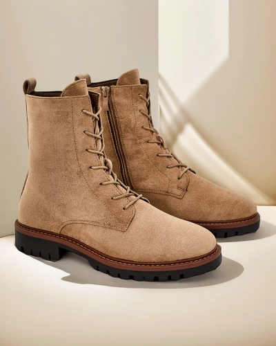 Bottes à lacets pour femmes Royalfashion Gosop