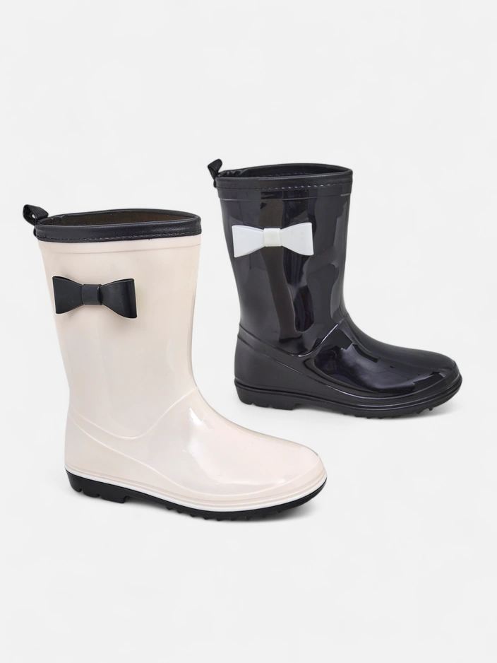 Royalfashion Bottes pour enfants avec un nœud Usalli