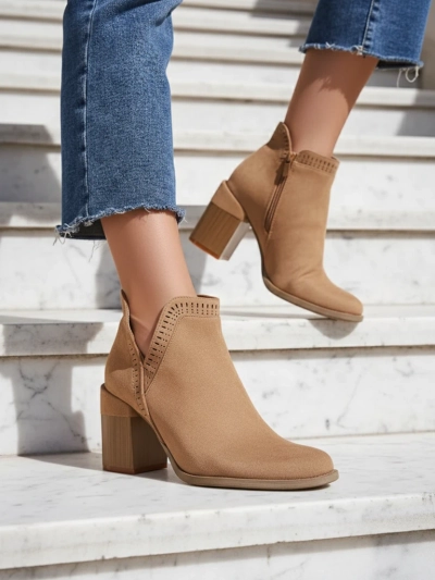 Bottines à talons pour femmes Royalfashion Vettot