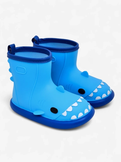 Royalfashion Bottes en caoutchouc pour enfants Shark Shark