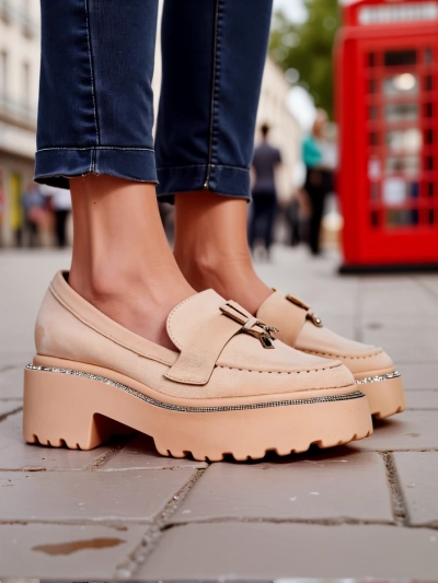 Royalfashion Mocassins pour femmes Fetho