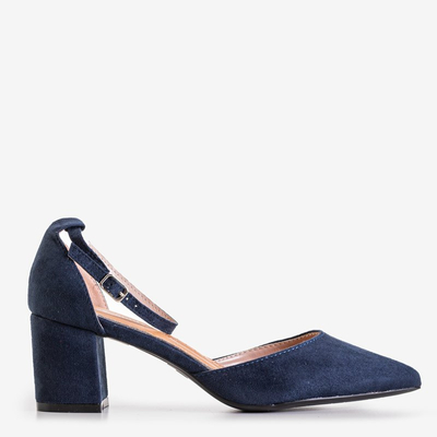 Sandales femme bleu marine sur le poteau Rumil - Footwear