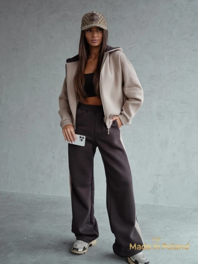 Royalfashion Ensemble de survêtement en coton pour femmes