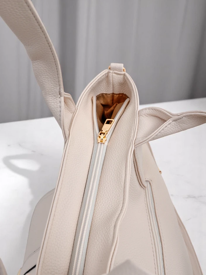 Royalfashion Grand sac à main pour femme en simili cuir