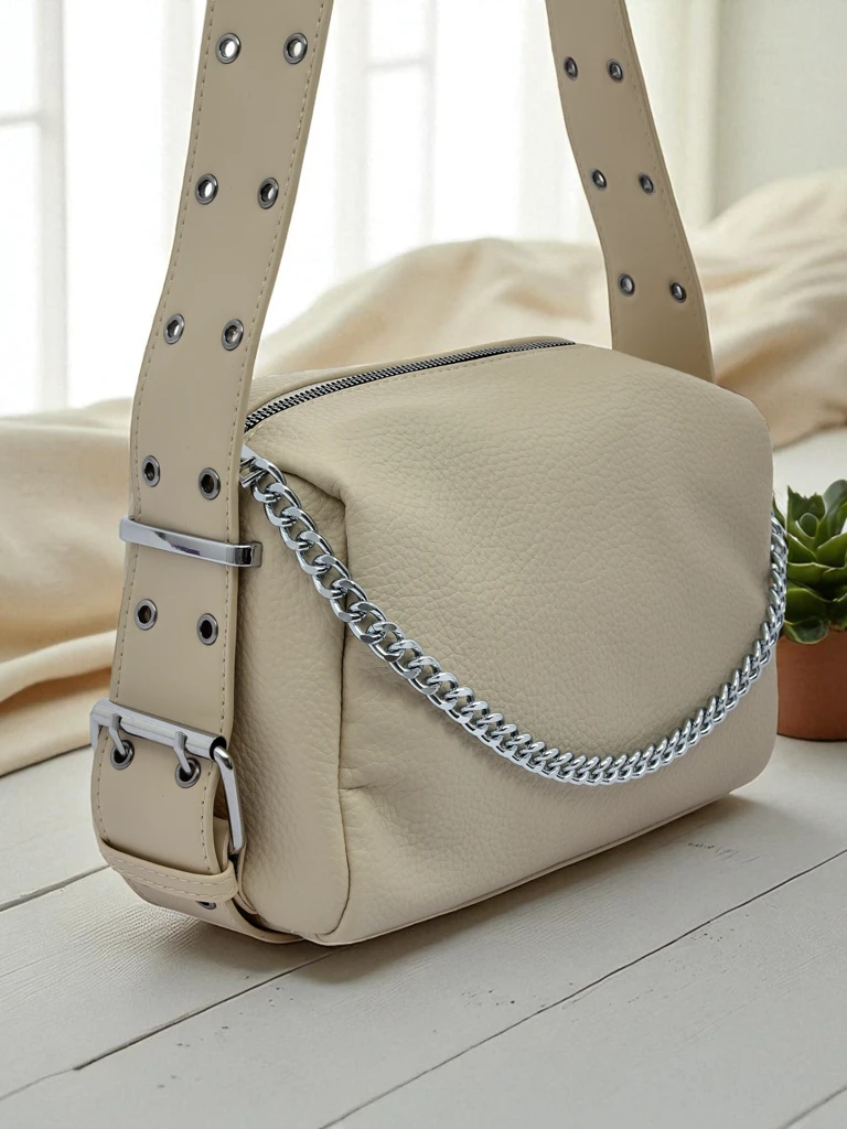 Royalfashion Petit sac à main pour femme en cuir écologique Ivy Grace