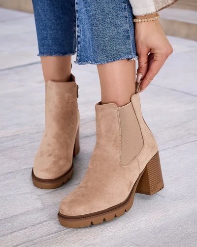 Royalfashion Bottes à talon aiguille Timoxo pour femme