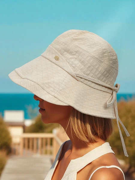Royalfashion Chapeau d'été pour femme Fougère sauvage