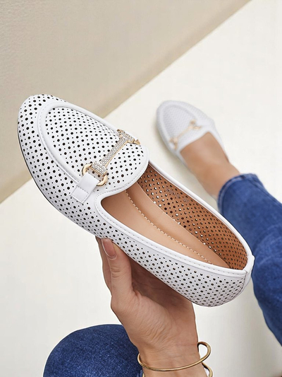 Royalfashion Mocassins ajourés pour femmes Rafalle