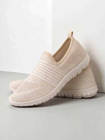 Royalfashion Chaussures de sport pour femmes à enfiler Ollabes