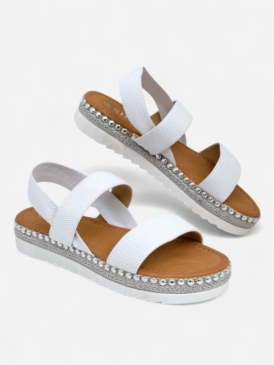 Sandales pour femmes Royalfashion avec une semelle décorative Zindas