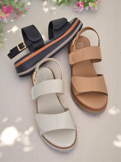 Sandales Royalfashion pour femmes avec une semelle Tulipe plus épaisse